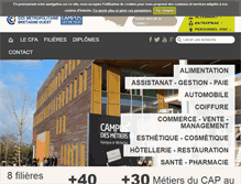 Tablet Screenshot of ifac-brest.fr